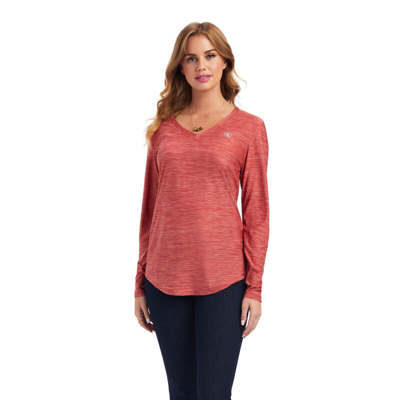 Ariat Hemden Damen - Laguna Koralle ( ZABNR-8263 )